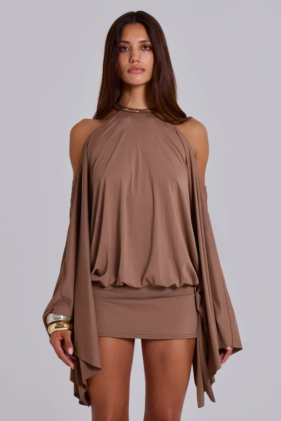 Alula Embellished Butterfly Mini Dress