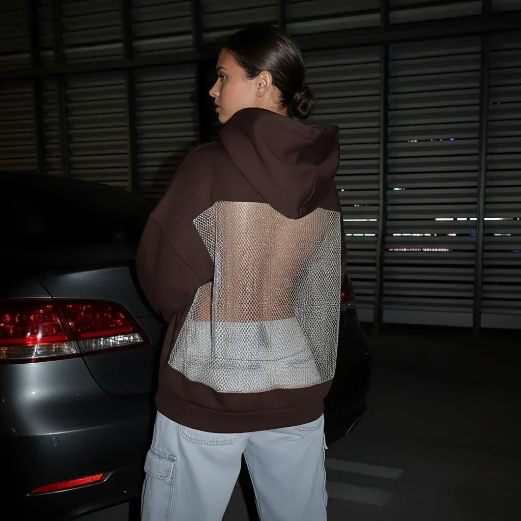Transparent Back Hoodie