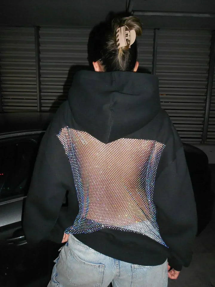 Transparent Back Hoodie